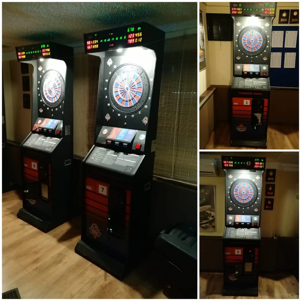 Collage Gewerbliche Dartautomaten